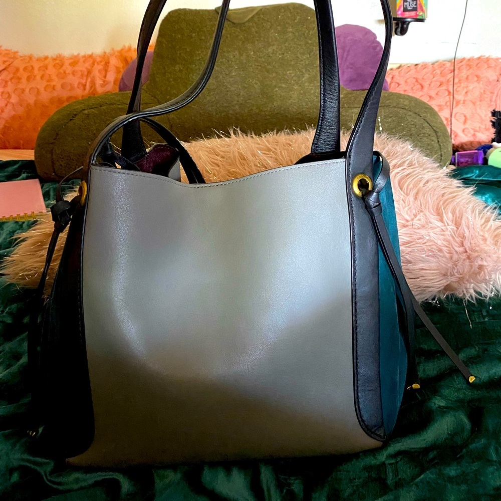 Authentic Coach Leather Handbag Satchel